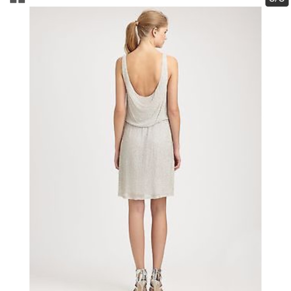Alice + Olivia beaded embellished mini dress